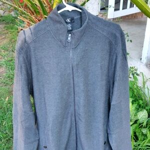Calvin klein Men's Cotton Quarter Zipsize L